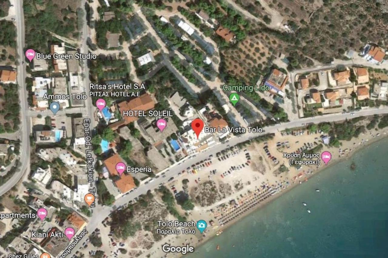 Mediterranean Sandy Beach Apartment Tolón Dış mekan fotoğraf